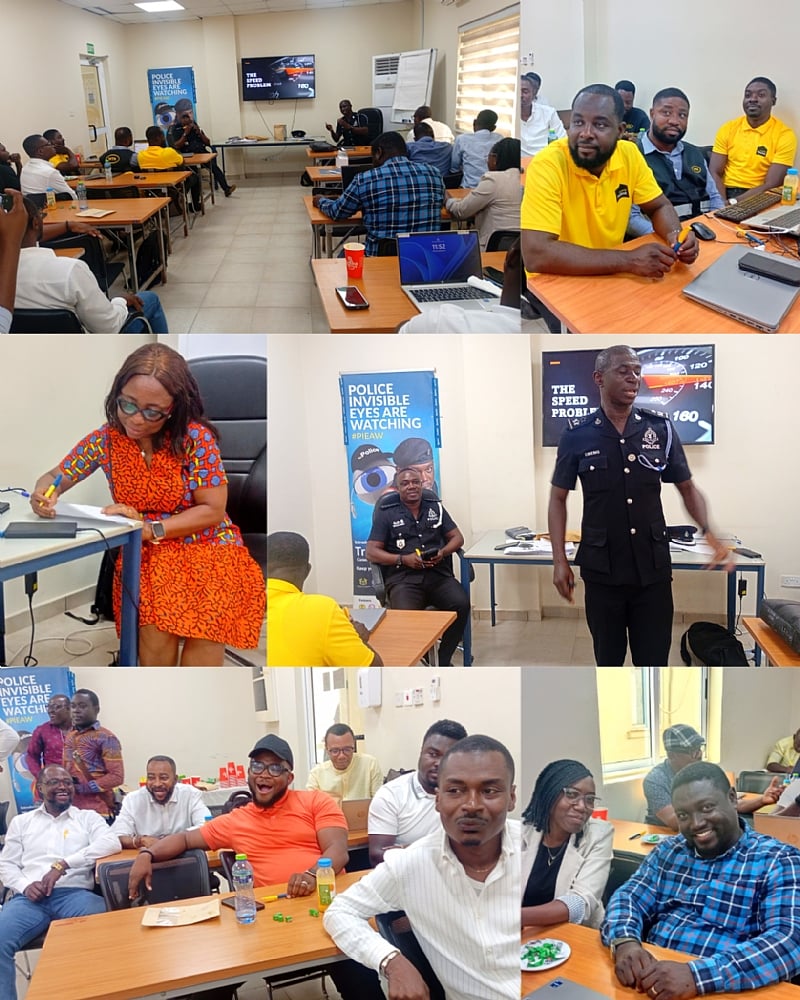 MTN Ghana, MTTD conduct road safety training for drivers, st...