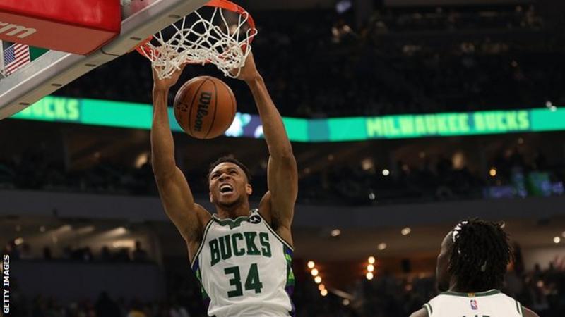 NBA: Giannis Antetokounmpo Stars As The Bucks Beat The Lakers