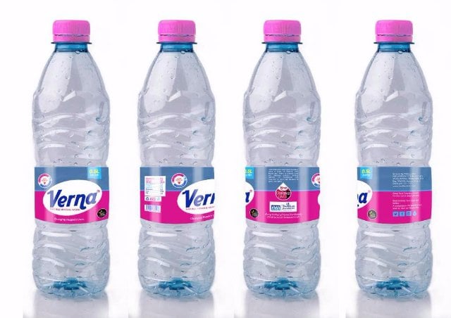 Verna Water Rebranding To Keep Quality