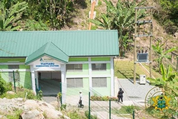 Akufo-Addo Commissions Mini-hydro Power Plant At Alavanyo