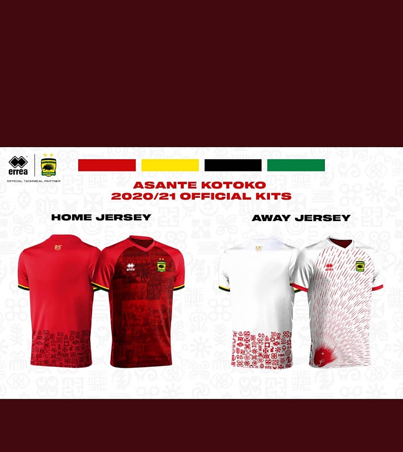 kumasi asante kotoko new jersey