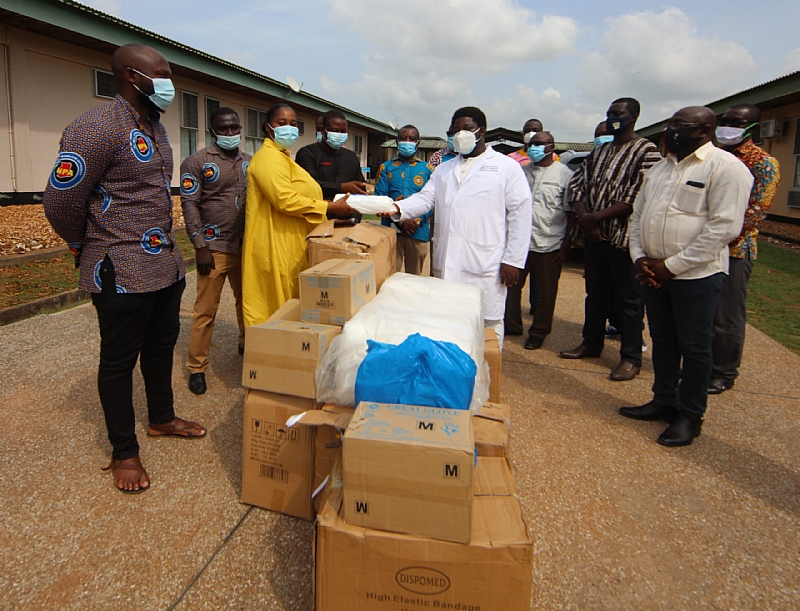 NPA Donates To Ho Gas Explosion Victims