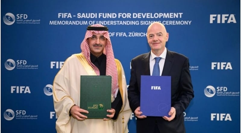 Saudi development fund to offer loans to FIFA member nations