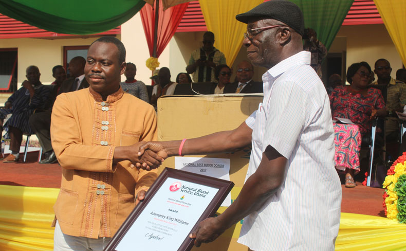 Voluntary Blood Donors Honoured