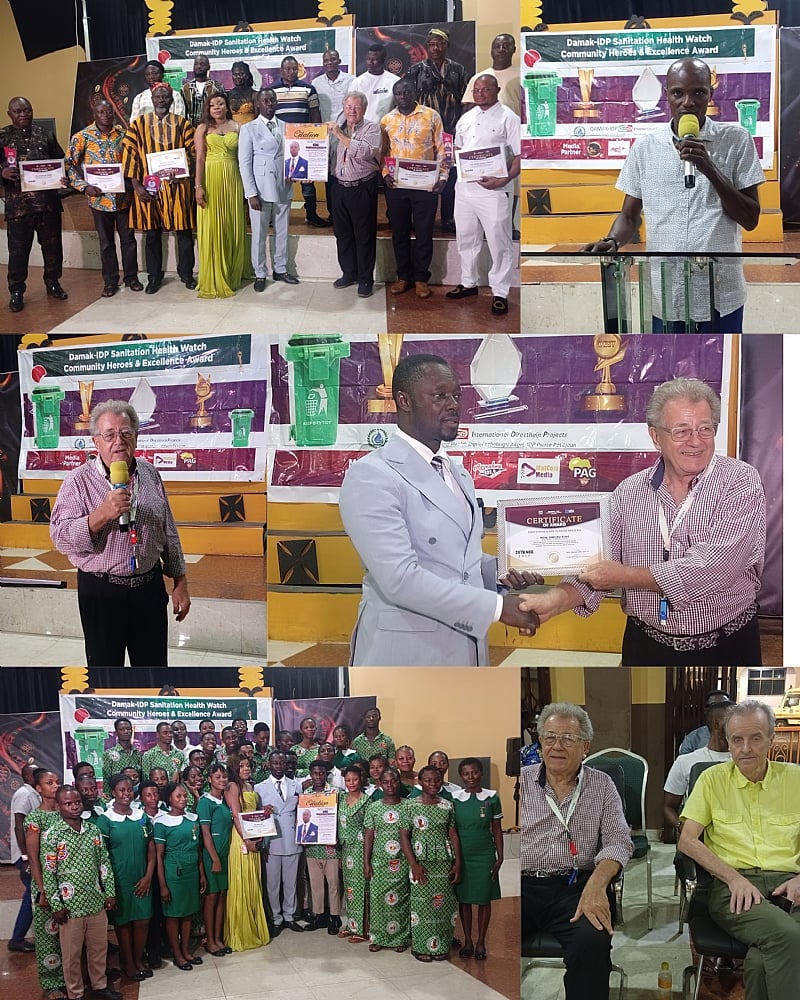 Damak Sanitation, IDP Switzerland Award champions of hygiene...