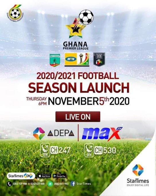 2020/21 Ghana Premier League Season To Be Launched On Thursday