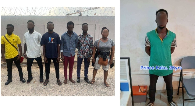 Police arrest seven in human trafficking bust, rescue 48 victims in Ho