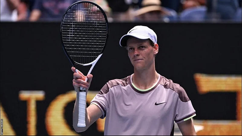 Australian Open 2024: Jannik Sinner beats Botic van de Zandschulp in ...