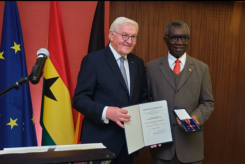 German President honours Prof. Frimpong-Boateng for promotin...