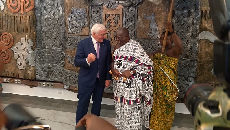 German President visits Otumfuo to deepen ties with Asantema...
