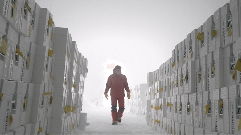 Ice core 'vault' preserving climate history opens in Antarctica