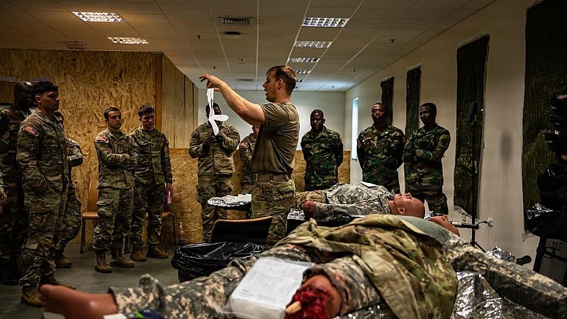 U.S. and Ghana Armed Forces strengthen medical readiness at SETAF-AF Best Me