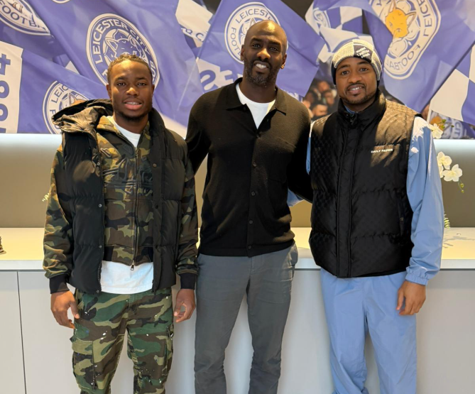 Black Stars: Otto Addo visits Leicester City duo Jordan Ayew and Abdul Fataw