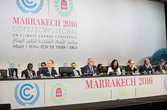 Cop 7 Morocco Officially Elected COP22 President With The Opening Of The ...