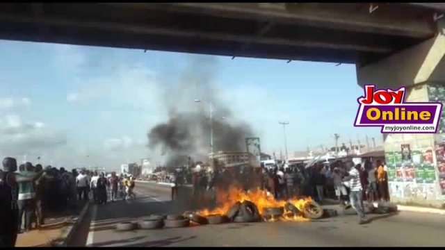 Adenta-Madina Chaos: Mother And Son Hit By Stray Bullet