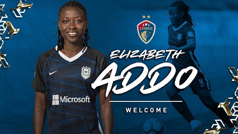 Ghana's Elizabeth Addo joins American club NC Courage on a one-year deal