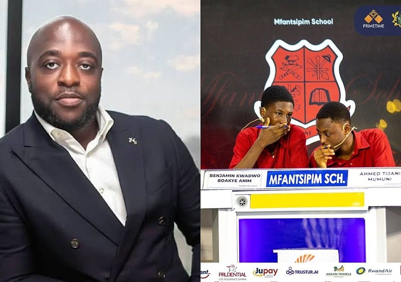 Business mogul Kofi Abban rewards Mfantsipim 2025 NSMQ Champ...