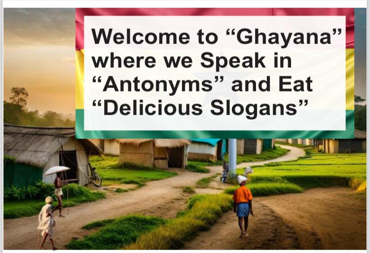 FICTION Welcome to Ghayana where we Speak in Antonyms and Eat