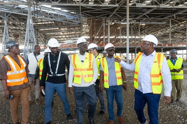 Finance Minister inspects abandoned Takoradi Market Circle project