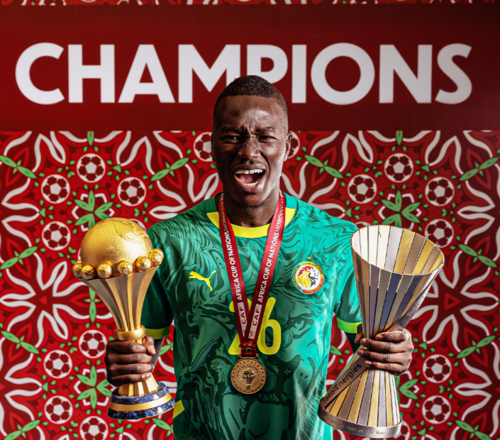 AFCON 2025: Pape Gueye expresses joy after netting in Senegal win over Moroc