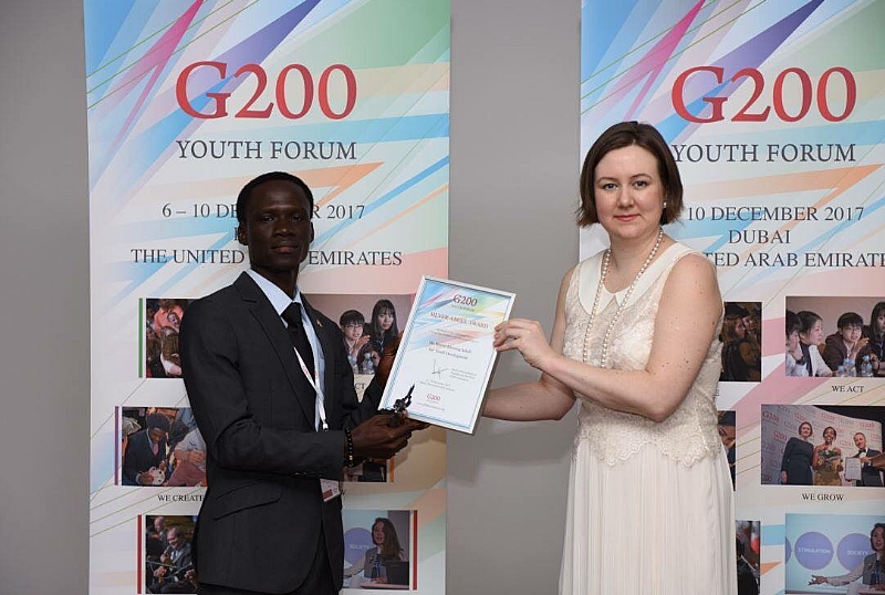 Young Ghanaian Diplomat Wins Silver Angel Award In Dubai