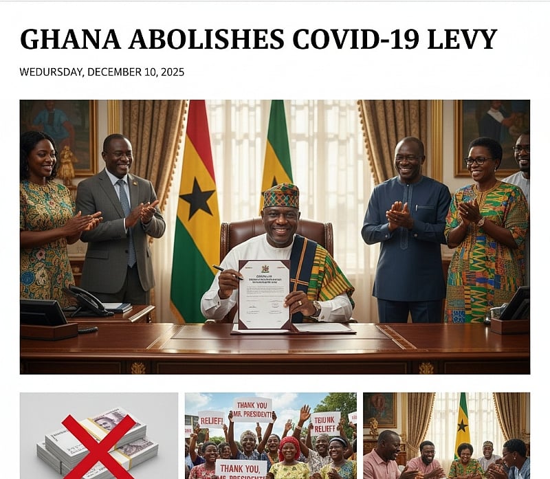 Ghana Government Finally Approves Abolition of COVID-19 Levy, Bringing Relief to Citizens