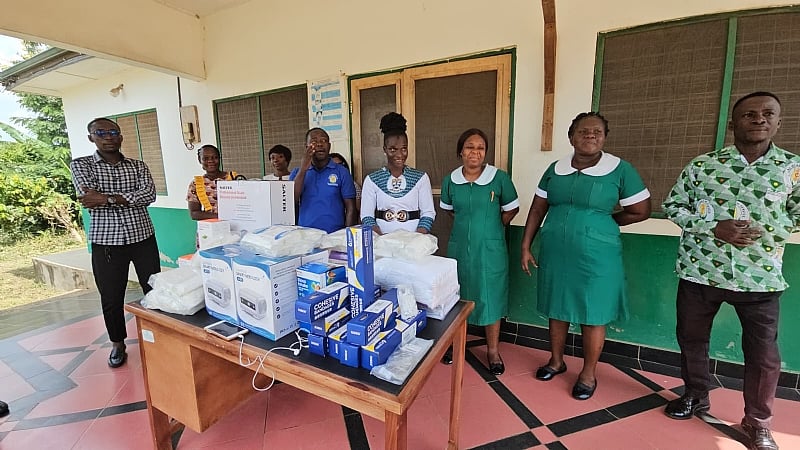 Gomoa Mangoase Health Centre receives lifeline from US NGO