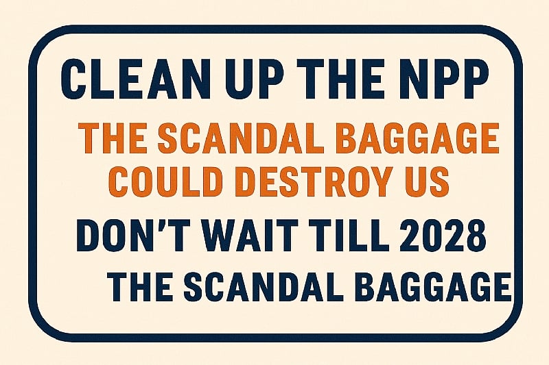 Sanitising the NPP: A Civic Call to End the Politics of Plunder