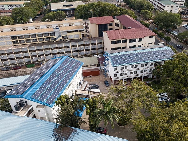 Ghana Post Gets 105KW Solar Energy System