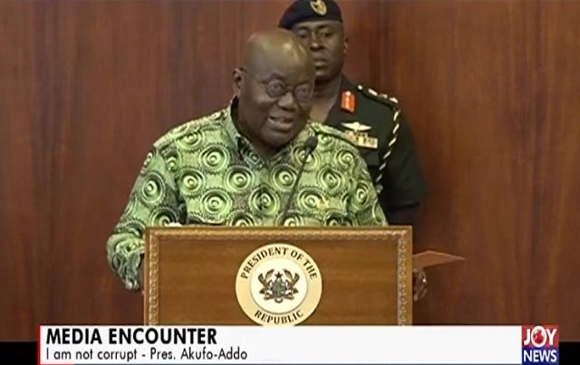 I'm Not Corrupt — Akufo-Addo