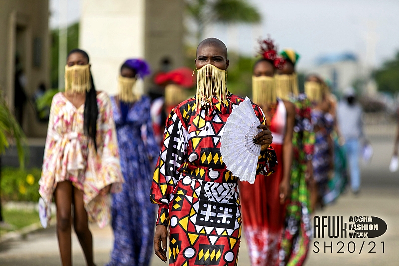 See The Amazing Virtual Fashion Shows Premiered By Accra Fashion Week - Vimarsana News