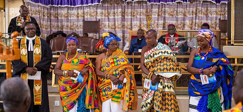 Traditinal Ruler Methodist Traditional Rulers Association outdoored in Sunyani