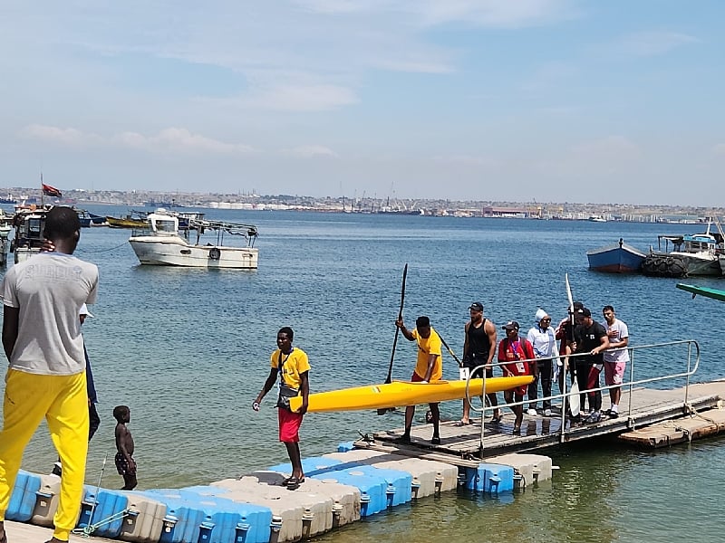 Ghana’s Canoeing Team wins bronze on historic Africa Youth Games debut