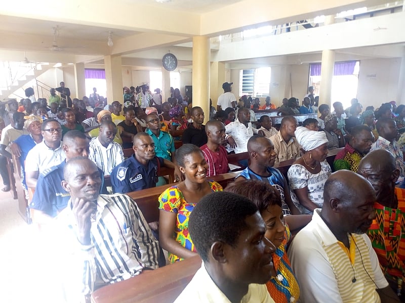 Tarkwa-Nsuaem Municipal Assembly Holds 2018 3rd Quarter Town Hall Meeting