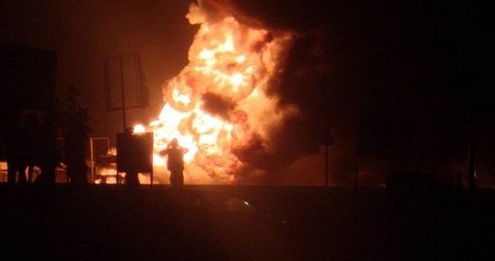 Fire guts Kaneshie market