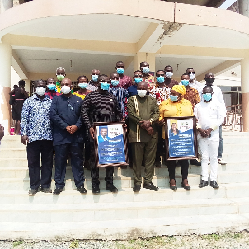 Weija-Gbawe Assembly members declare popular acclamation for MCE, call on Akufo-Addo to re-nominate him - Vimarsana News