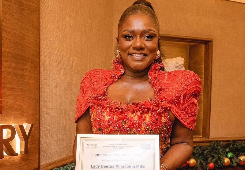 Lady Dentaa Amoateng honoured in Nigeria among Africa’s 100 Most Influential