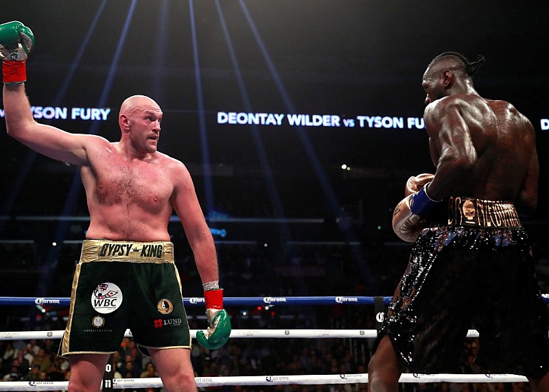 tyson fury  deontay wilder ii sset   february  las vegas