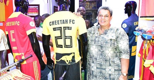 Cheetah FC takes lead to become first to own a club store