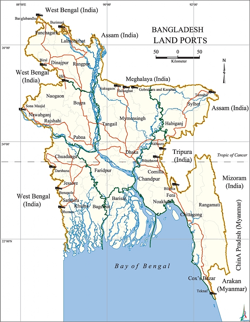 Ways to Increase the Capacity of Land Ports of India-Bangladesh Border