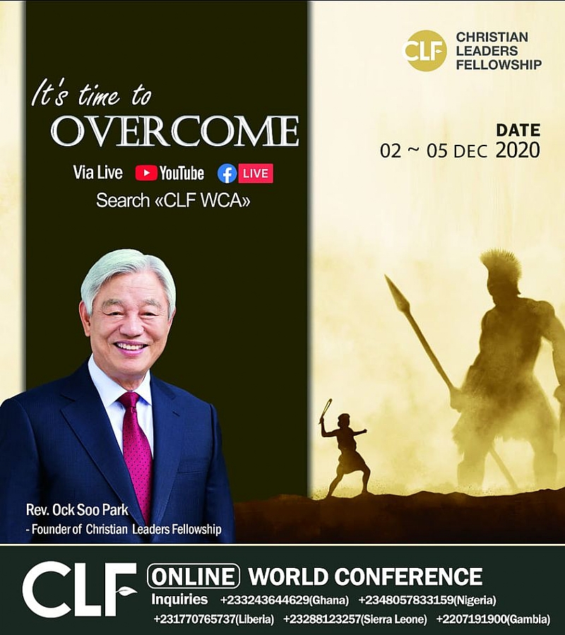 World Christian Leaders Fellowship conference opened from 2nd, to 5th