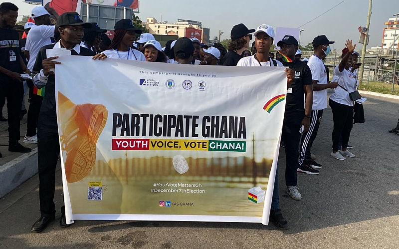 KAS embarks on campaign to encourage youth to vote in December 7 elections