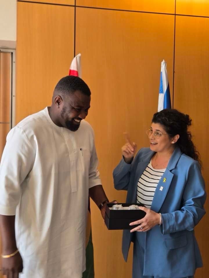 John Dumelo pushes for Agric internship opportunities at Israel-Ghana Dialogue