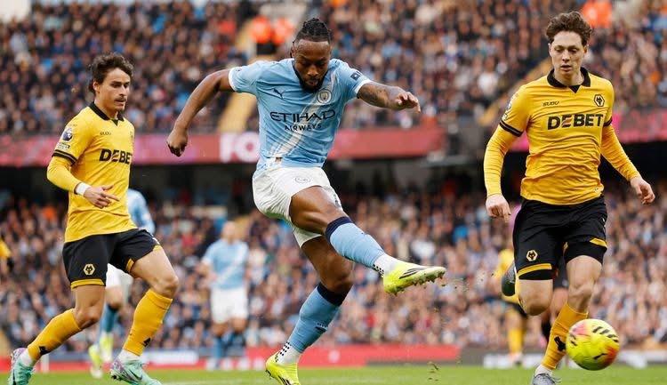 Watch Antoine Semenyo's first Premier League goal for Manchester City [VIDEO