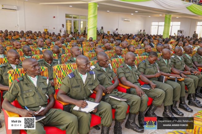 Ghana Armed Forces opens 2025/2026 recruitment for officer cadet intake