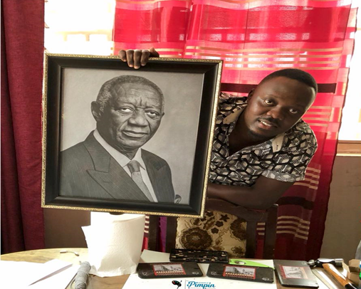Meet The Ghanaian Artist Making Waves With His Pencil