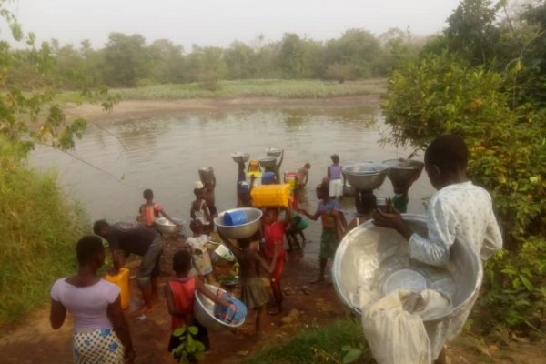Severe water crisis hit residents in Krachi Nchumuru - Modern Ghana