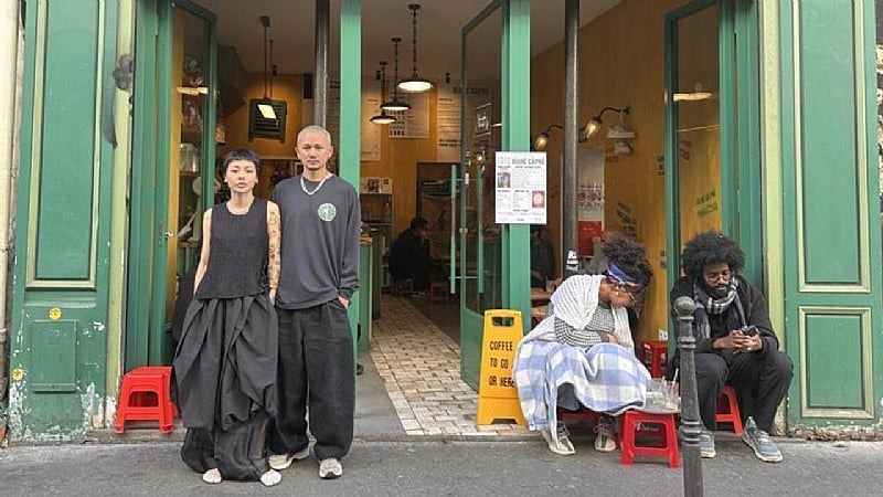 Vietnam's signature coffee culture conquers Paris cafe-goers