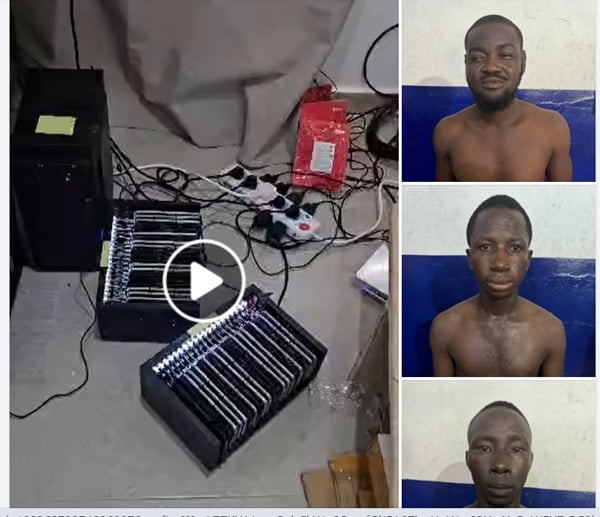 CSA, Police crack down on cybercrime networks in Sakumono and Volta Region