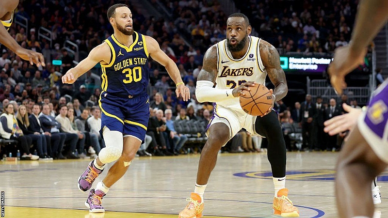 NBA: LeBron James Edges Out Steph Curry As LA Lakers Win Thriller ...